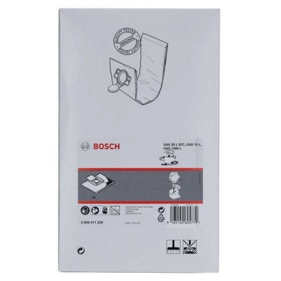 Sacs filtres pour aspirateurs Bosch 2605411229