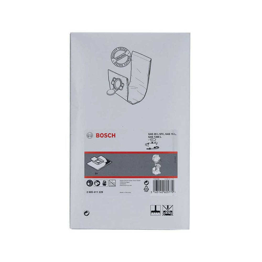Sacs filtres pour aspirateurs Bosch 2605411229