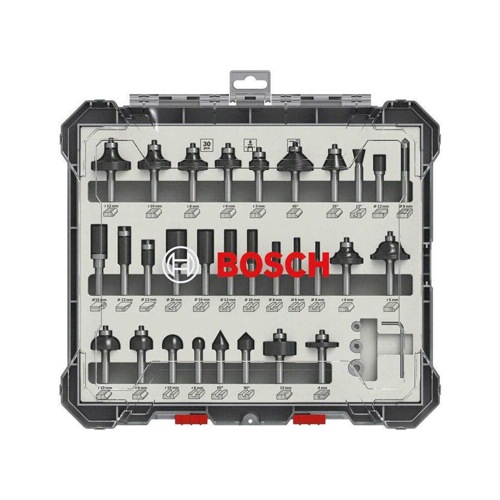 Coffret de 30 fraises Bosch professional 2607017474