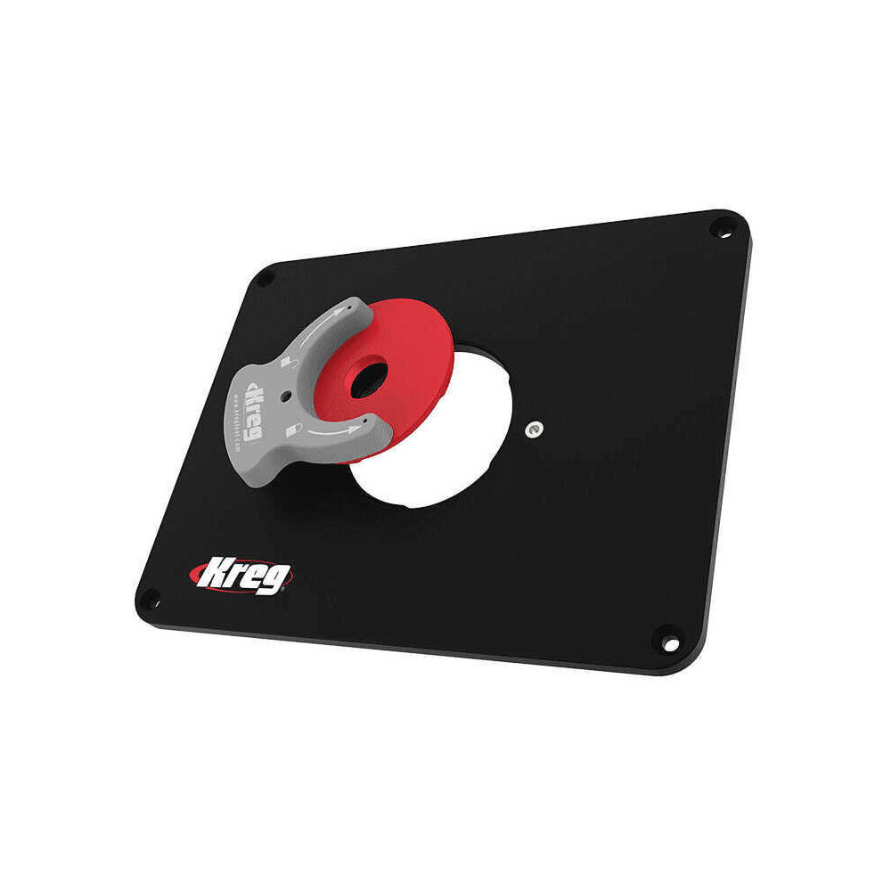 Plaque d'insertion pour routeur non pre percee Kreg PRS4038