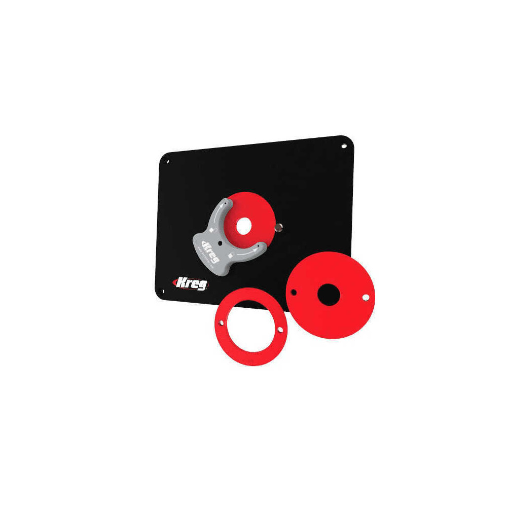 Plaque d'insertion pour routeur non pre percee Kreg PRS4038