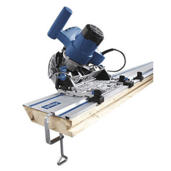 Scie plongeante electrique avec rail de guidage scheppach 5901802915 PL55