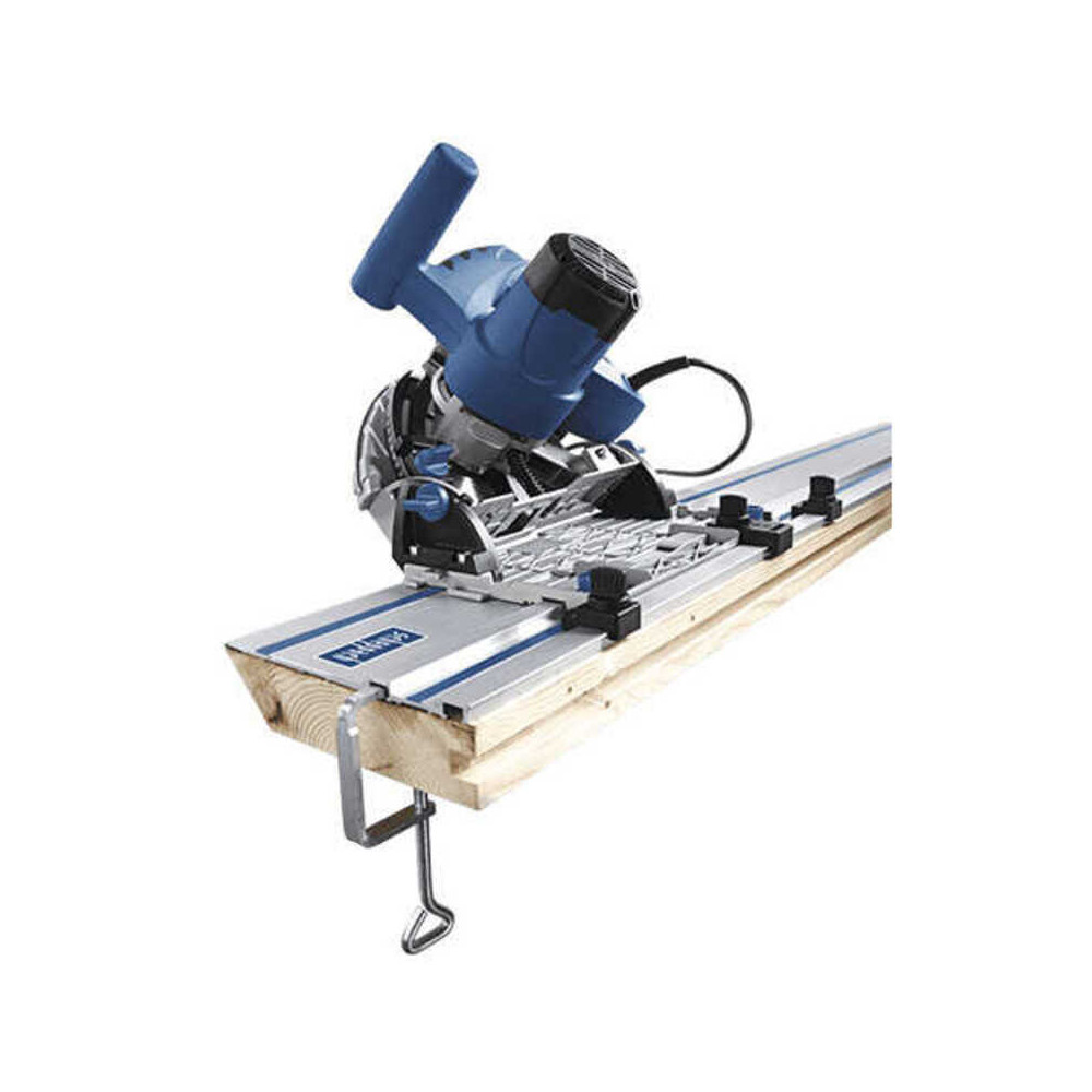 Scie plongeante electrique avec rail de guidage scheppach 5901802915 PL55