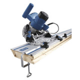 Scie plongeante electrique avec rail de guidage scheppach 5901802915 PL55
