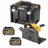 Scie plongeante 18V xr flexvolt 165MM 2X60 ah dans coffret tstak Dewalt DCS520T2 qw