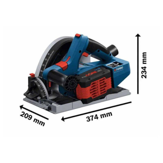 Scie plongeante 18V en coffret Bosch 06016B4000
