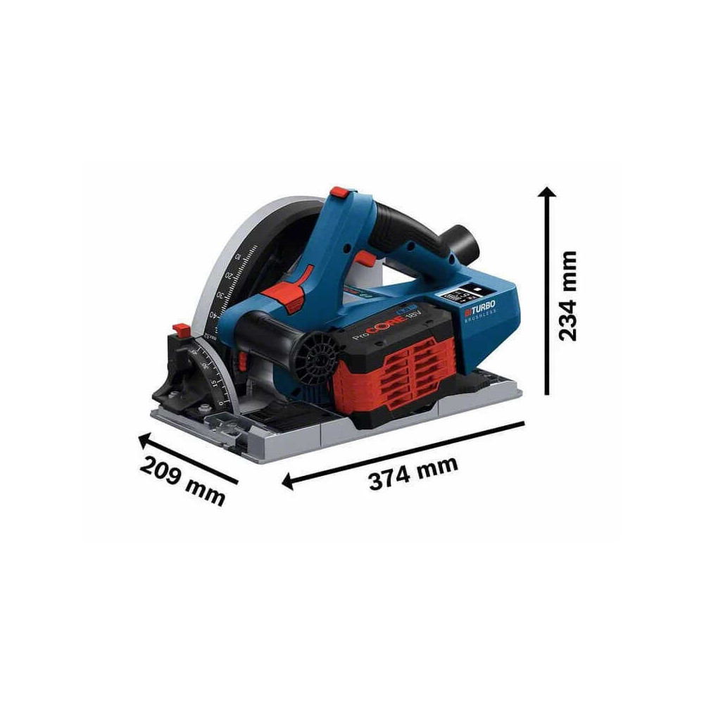 Scie plongeante 18V en coffret Bosch 06016B4000