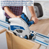 Scie plongeante avec lame de 210MM PL75 scheppach 5901804901