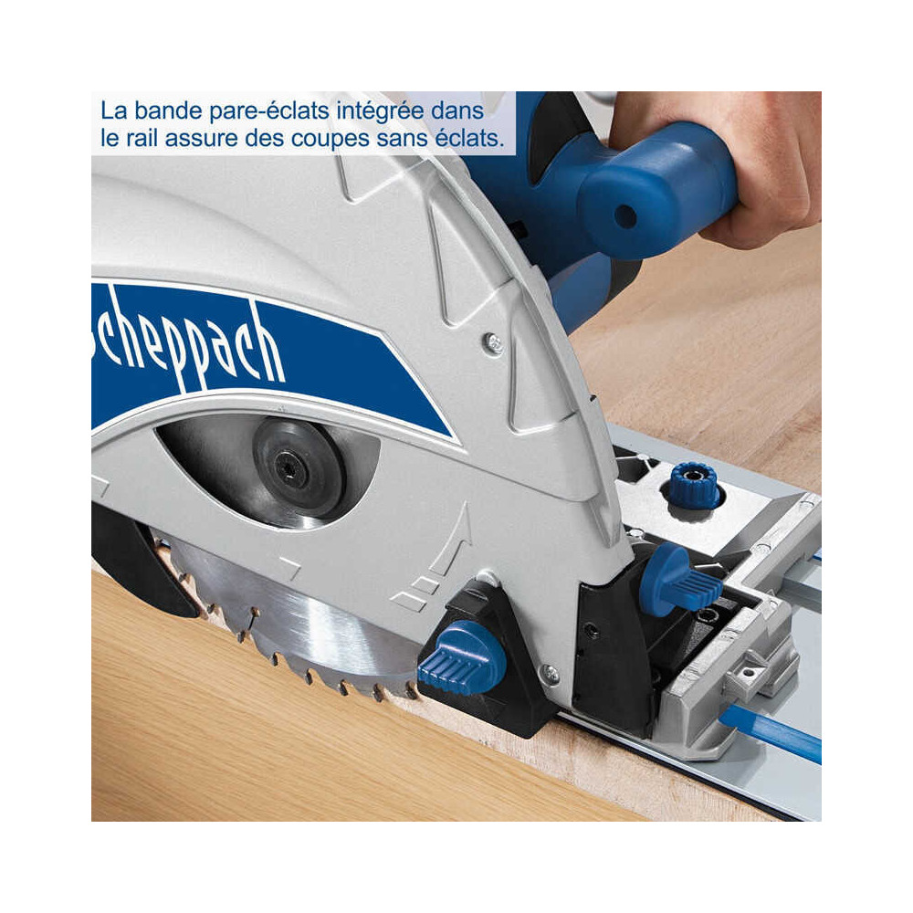 Scie plongeante avec lame de 210MM PL75 scheppach 5901804901