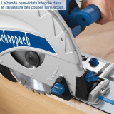 Scie plongeante avec lame de 210MM PL75 scheppach 5901804901