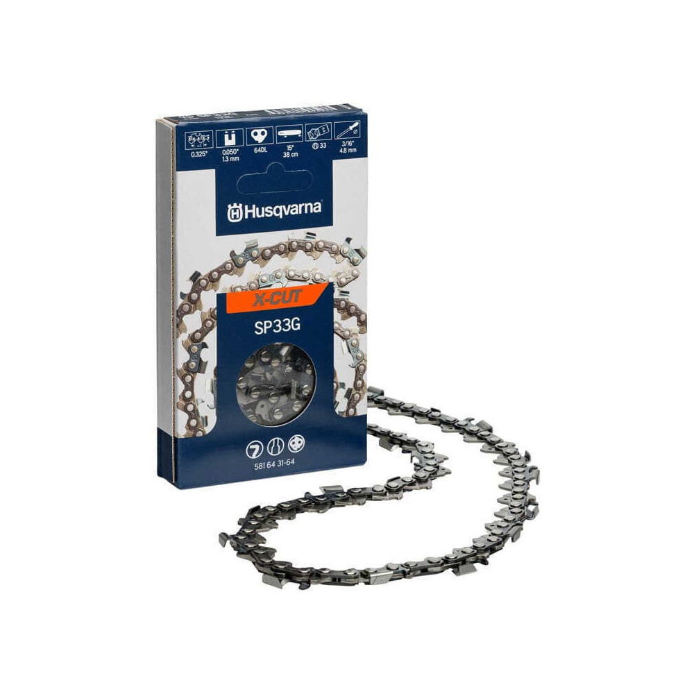 Chaine pour tronconneuse saw chain x cut husqvarna 581643164