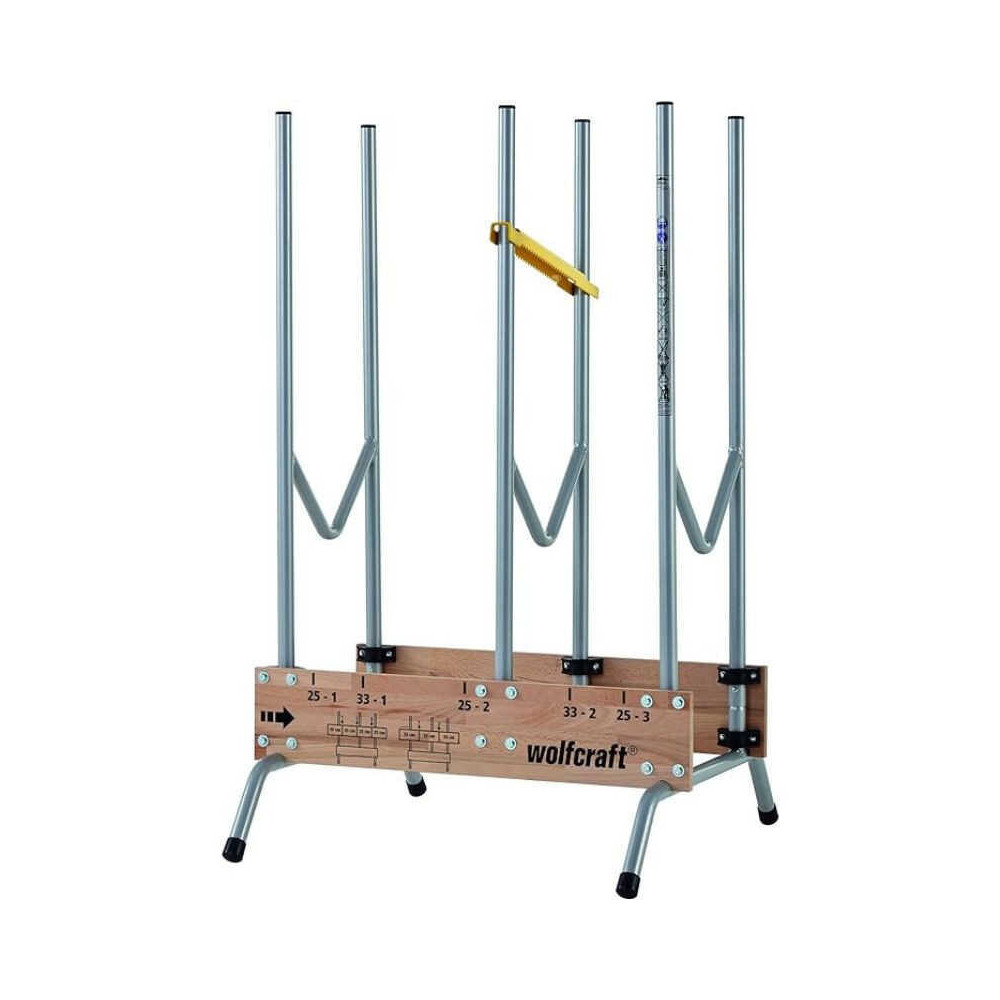 Chevalet de tronconnage pliable et mobile charge max 150 kg wolfcraft 5121000