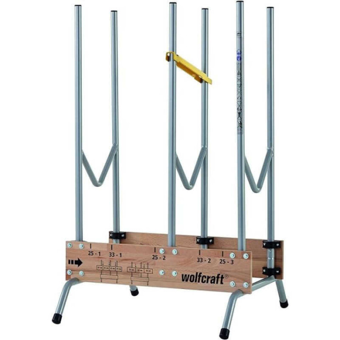 Chevalet de tronconnage pliable et mobile charge max 150 kg wolfcraft 5121000