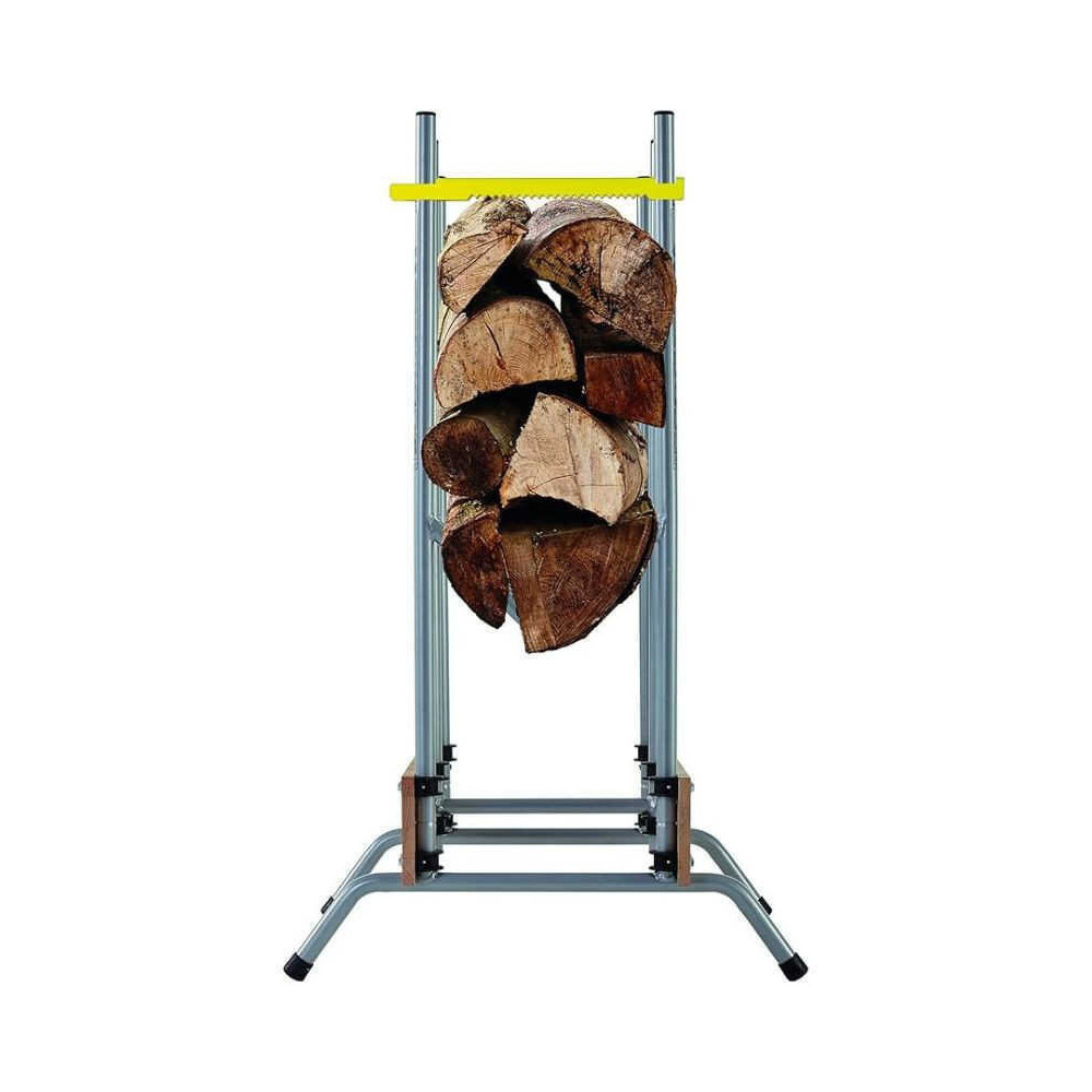 Chevalet de tronconnage pliable et mobile charge max 150 kg wolfcraft 5121000