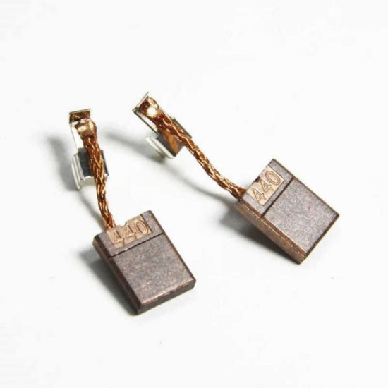 Lot de 2 charbons cb 440 pour perceuse Makita 194427 5