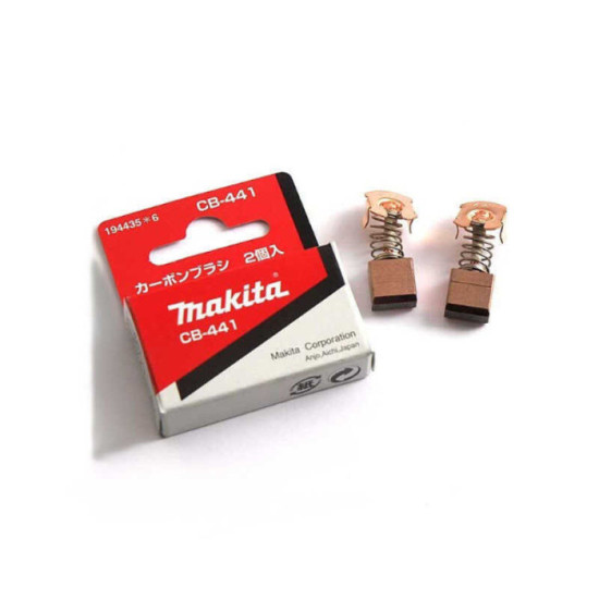 Lot de 2 charbons cb 440 pour perceuse Makita 194427 5