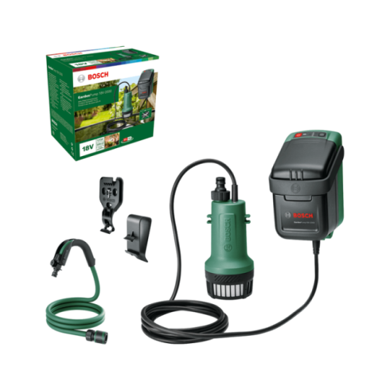 Pompes a eau 18V solo gardenpump 18V 2000 Bosch 06008C4203