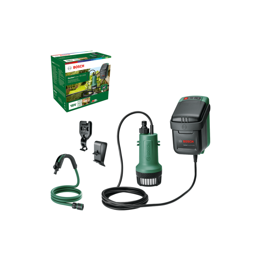 Pompes a eau 18V solo gardenpump 18V 2000 Bosch 06008C4203