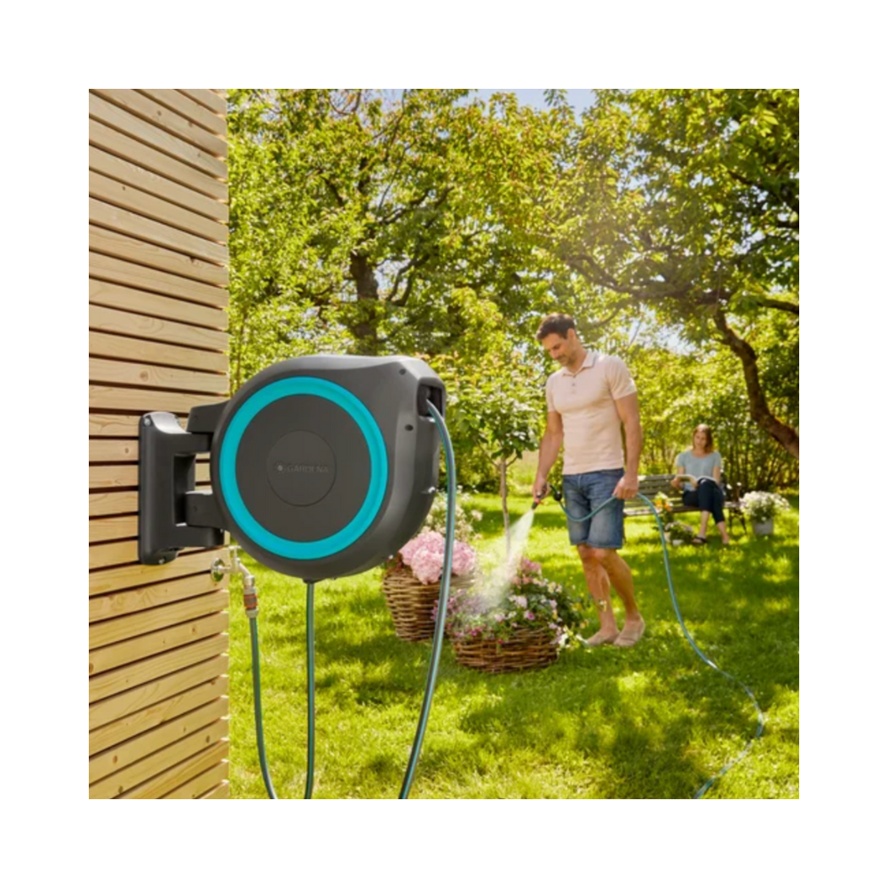 Devidoir automatique mural rollup xl 35 m gardena 18630 20