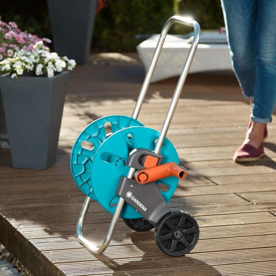 Devidoir sur roues cleverroll s gardena 18500 20