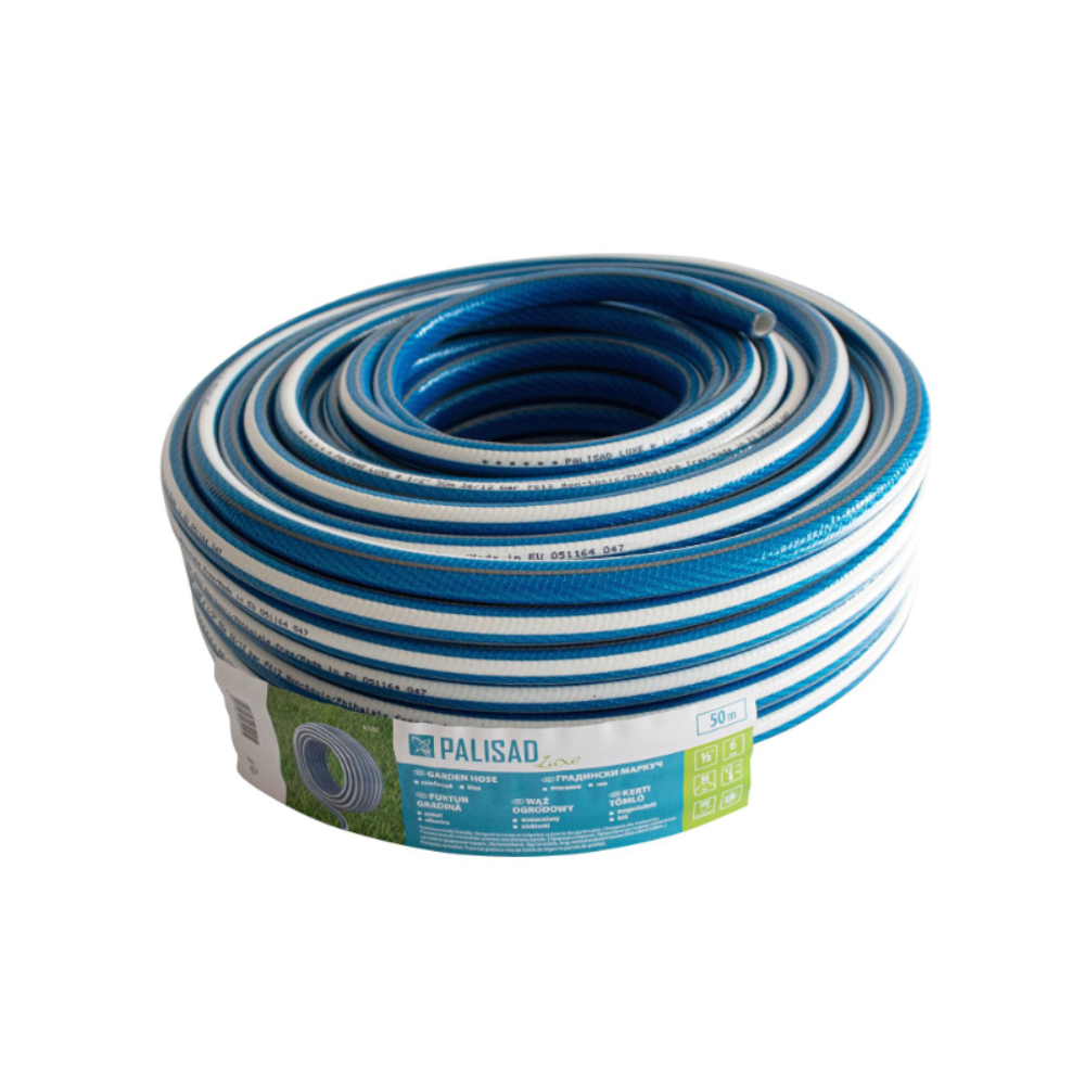 Tuyau arrosage 50M 12 30BAR 4 couches renforcees palisad 6760288