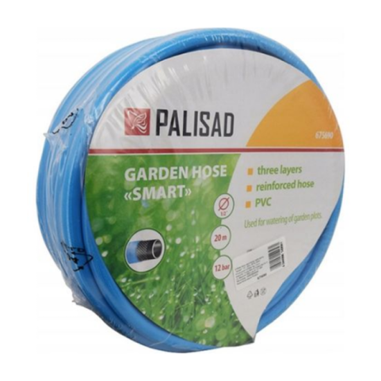 Tuyau d arrosage 20M 34 12BAR 3 couches renforcees palisad 675750