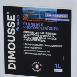 Dimousse nettoyant panneau photovoltaique bidon de 1L Dimos 444300