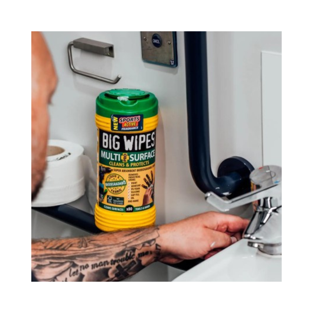 Lingettes multi surface bio 80 pcs big wipes BIMUL080 bt