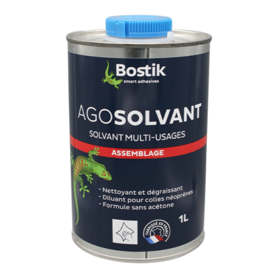Diluant nettoyant multi usage 1L bostik agosolvant 1L