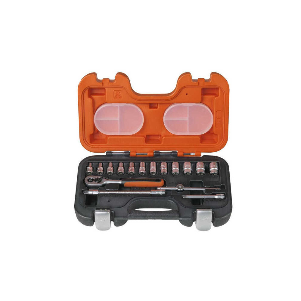 Assortiment douilles 1/4" 16 pièces Bahco S160 | ProForPro
