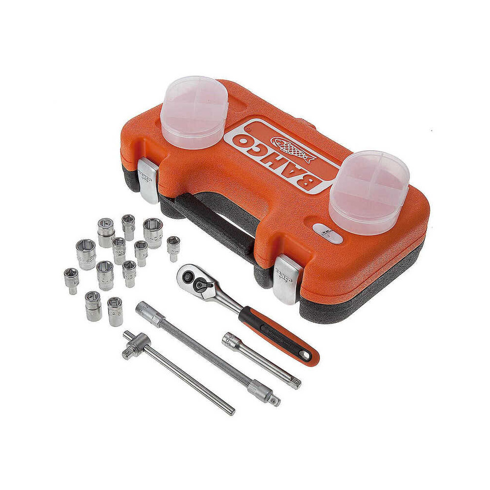 Assortiment douilles 1/4" 16 pièces Bahco S160 | ProForPro