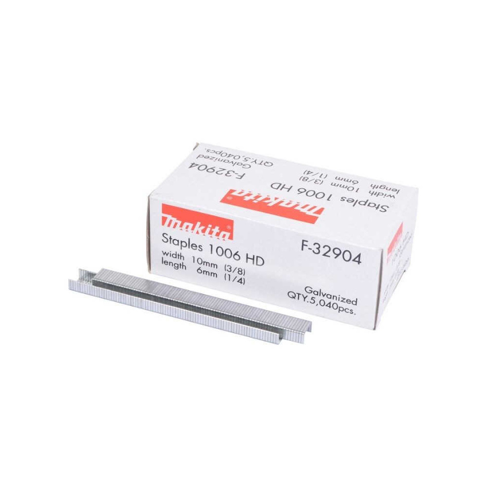 Agrafes fines 0,6 × 10 mm Makita F-32904 pour agrafeuse à batterie | ProForPro