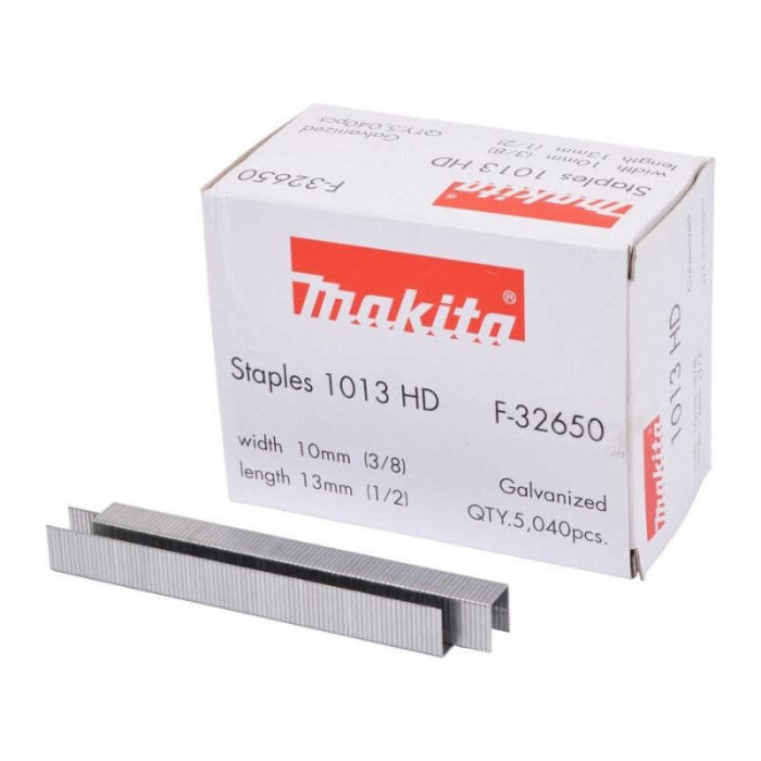 Agrafes 13 × 10 mm Makita F-32650 pour agrafeuse à batterie | ProForPro