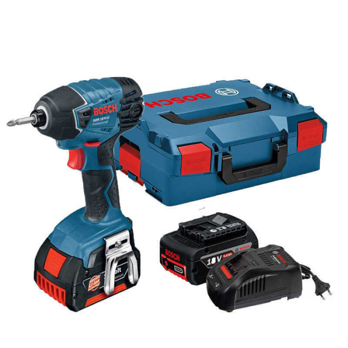 BOSCH GDR 18V-LI - Visseuse à chocs 18V 2x5.0Ah