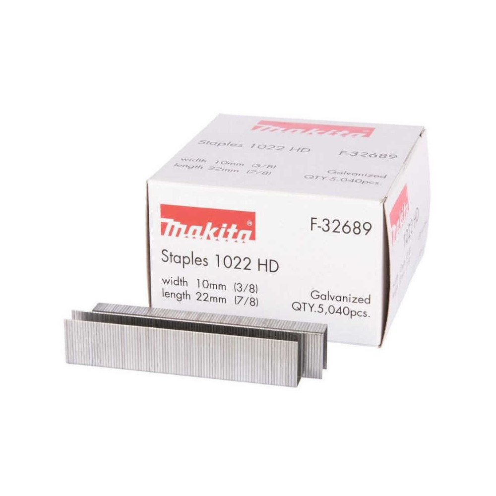 Agrafes 22 × 10 mm Makita F-32689 pour agrafeuse à batterie | ProForPro