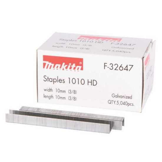 Agrafes 10 × 10 mm Makita F-32647 pour agrafeuse à batterie | ProForPro
