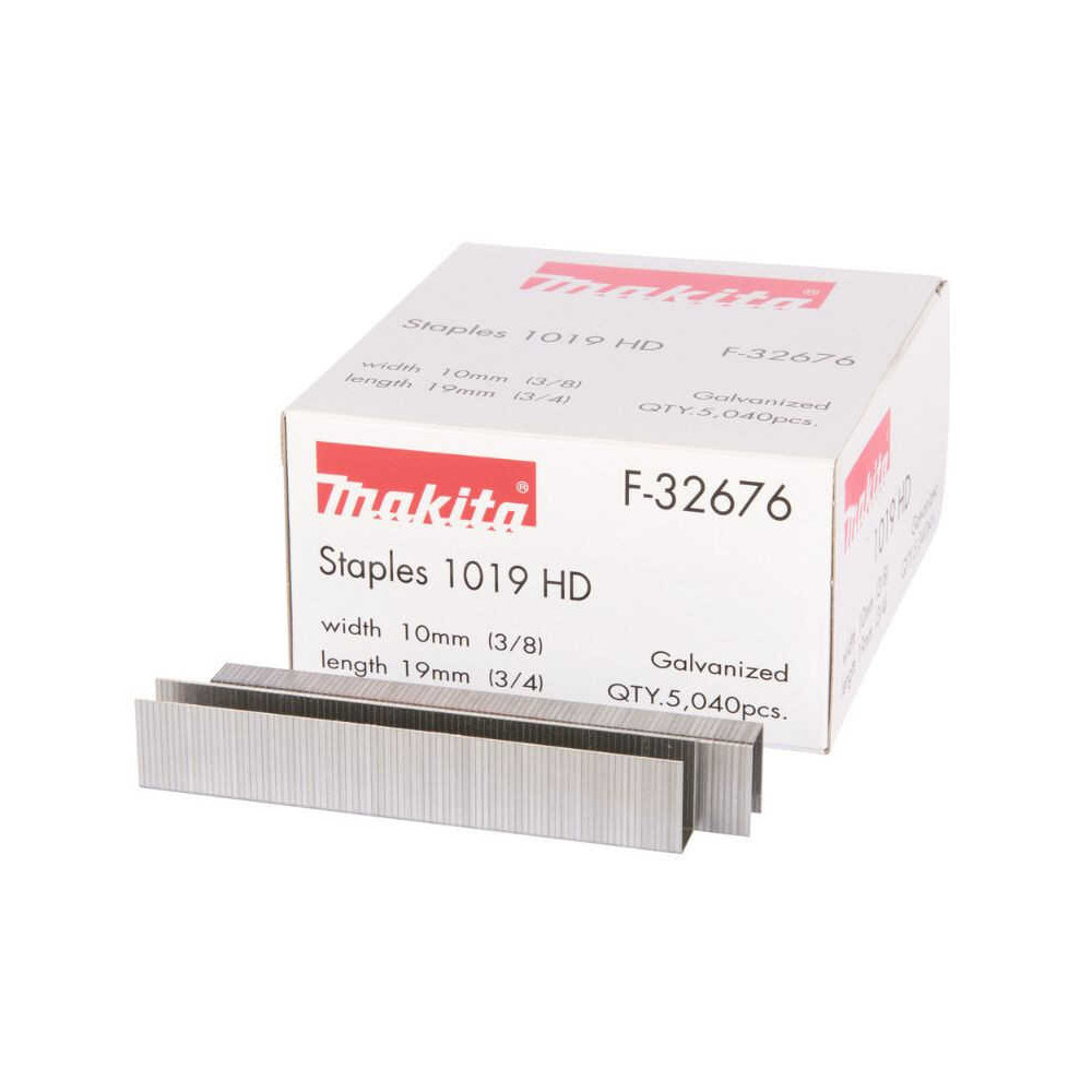 Agrafes 19 × 10 mm Makita F-32676 pour agrafeuse à batterie | ProForPro