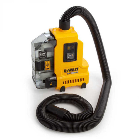 DeWalt DWH161N — Aspiration de poussières sur outil 18V XR brushless nue | ProForPro