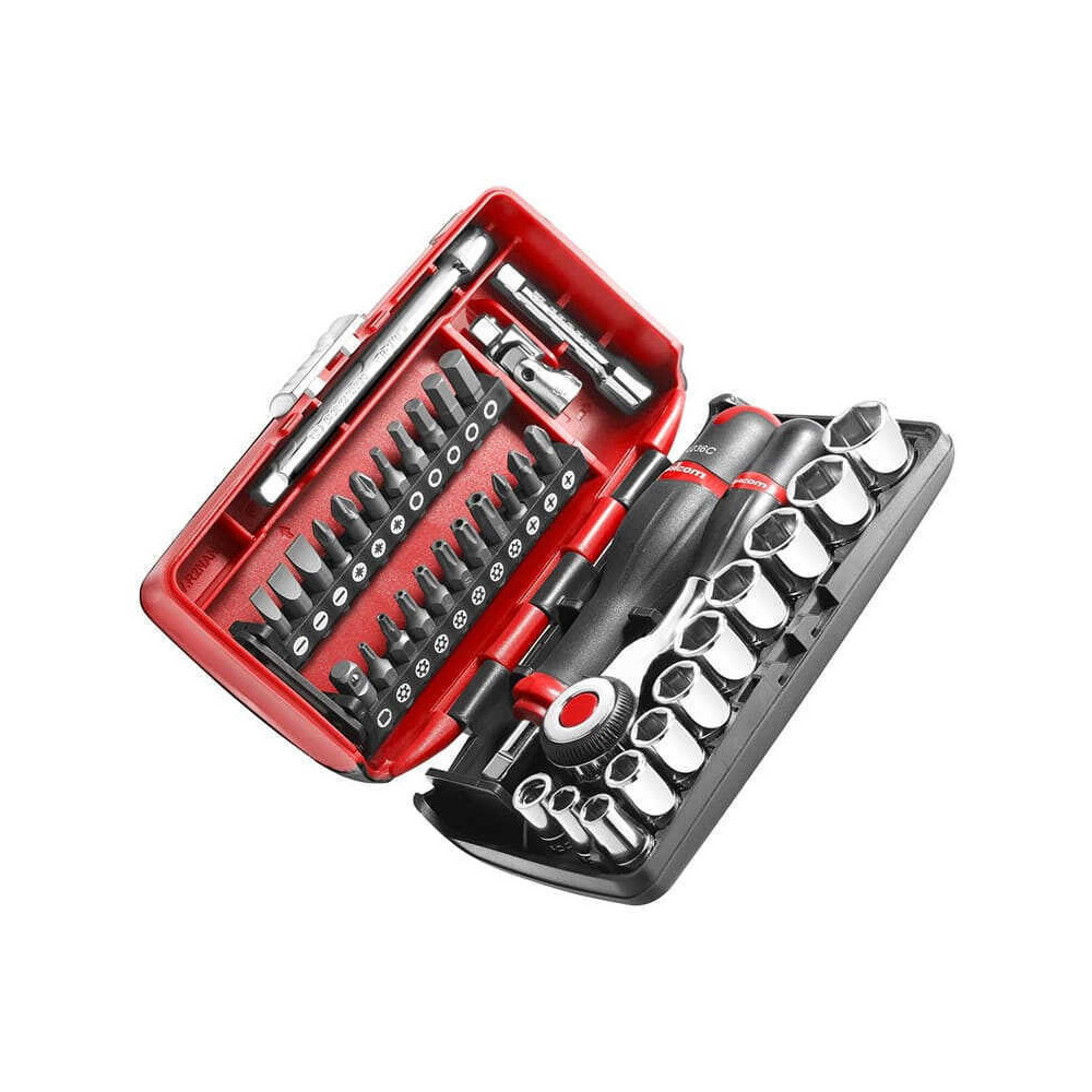 Coffret douilles 1/4" Facom R360 NANO 38 outils