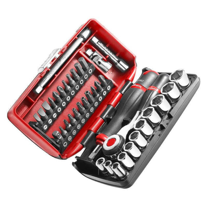 Coffret douilles 1/4" Facom R360 NANO 38 outils