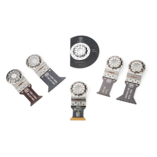 Set 6 lames de scie métal Starlock Fein 35222967020