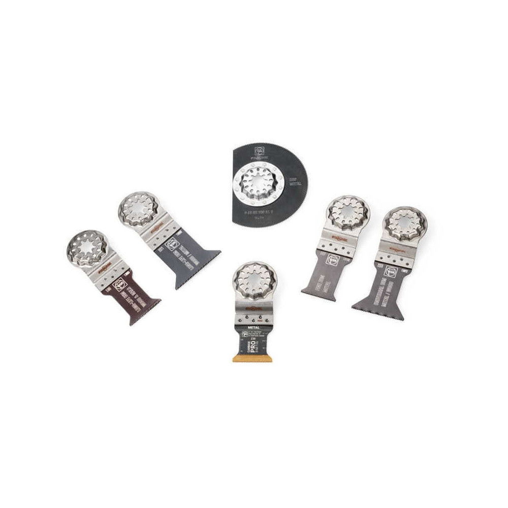 Set 6 lames de scie métal Starlock Fein 35222967020