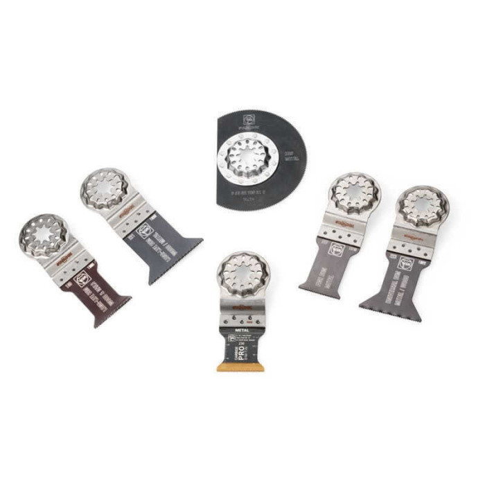Set 6 lames de scie métal Starlock Fein 35222967020