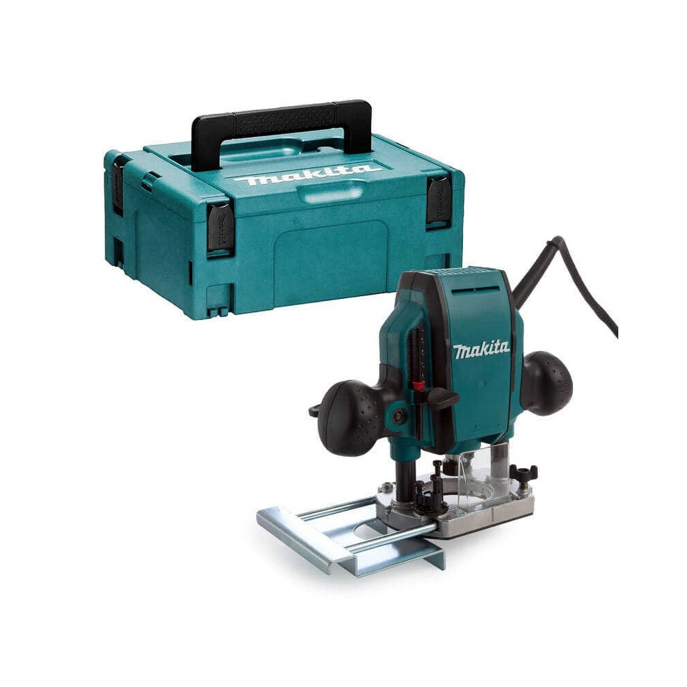 Défonceuse 900 W Makita RP0900XJ pince 8 mm avec accessoires (en Makpac) | ProForPro