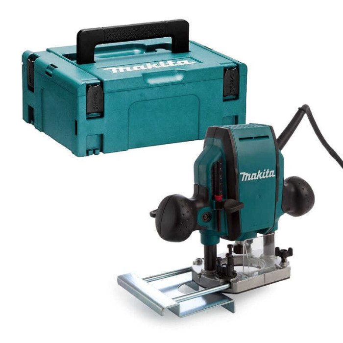 Défonceuse 900 W Makita RP0900XJ pince 8 mm avec accessoires (en Makpac) | ProForPro