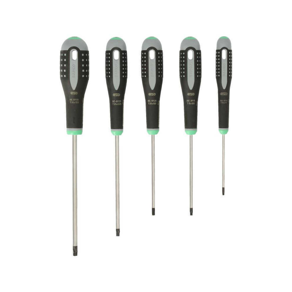 Jeu de 5 tournevis ERGO Bahco BE-9885 | ProForPro