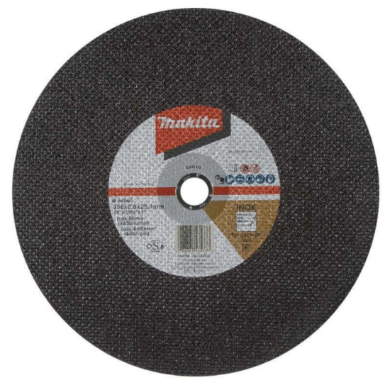 Lot de 5 disques à tronçonner Ø355 mm Makita B-64565-5 métal/acier | ProForPro