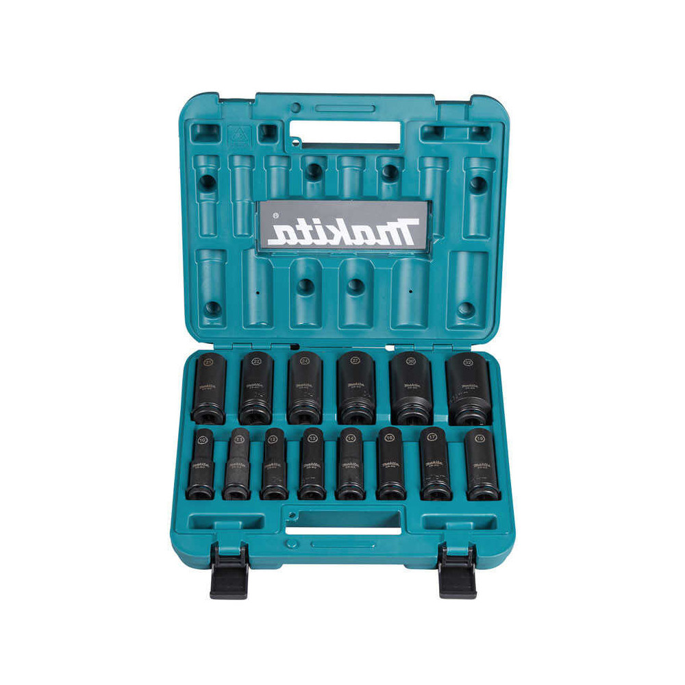Coffret de 14 douilles Impact Black Makita E-16586 | ProForPro