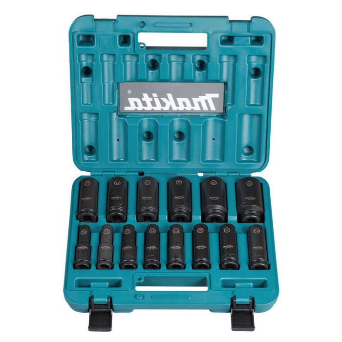 Coffret de 14 douilles Impact Black Makita E-16586 | ProForPro