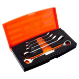 Coffret 5 clés mixtes à cliquet Bahco 1RM-S5 | ProForPro